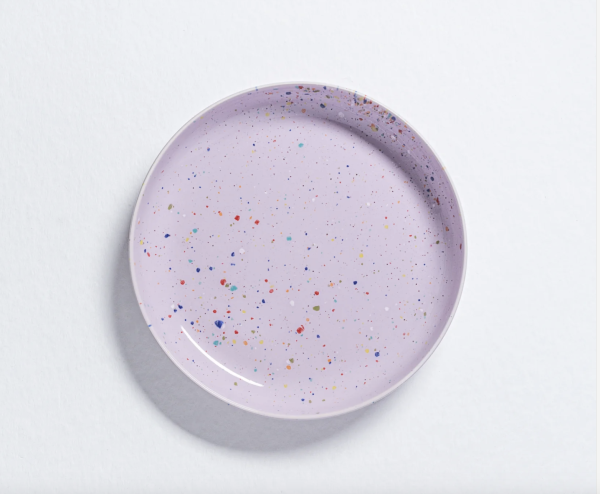 New Party Low Pasta Plate Lila ø 23 cm